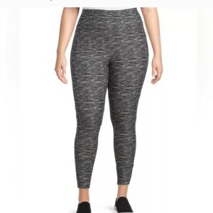 Terra and Sky Multi Gray Leggings Size 1X NWT